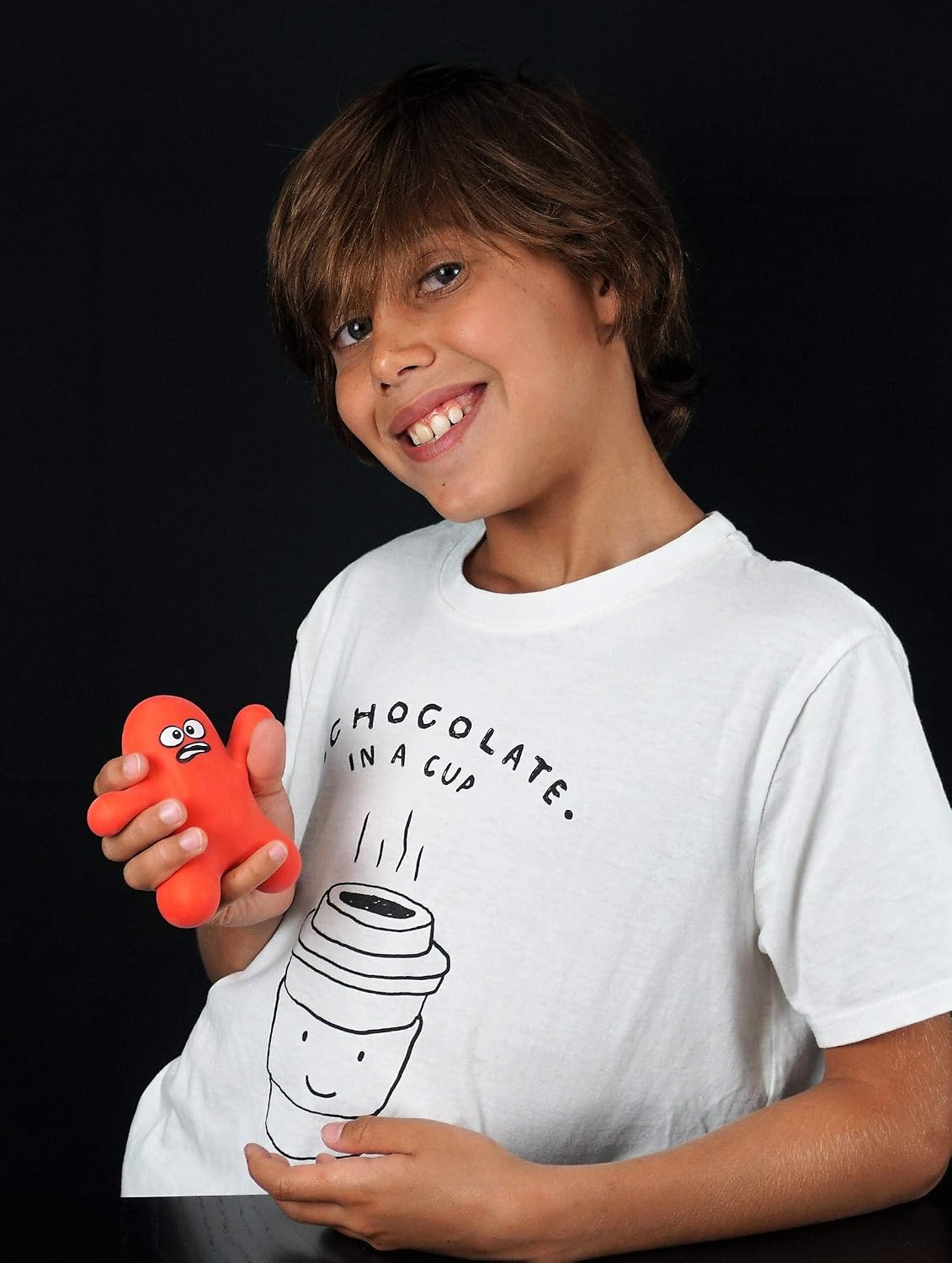 JA-RU Squish Dude Stretchy Sand-Filled Fidget Toy 3410-1p - Image 4